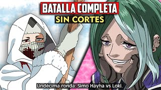 Simo Hayha vs Loki PELEA COMPLETA - Shuumatsu no Valkyrie /Record of Ragnarok