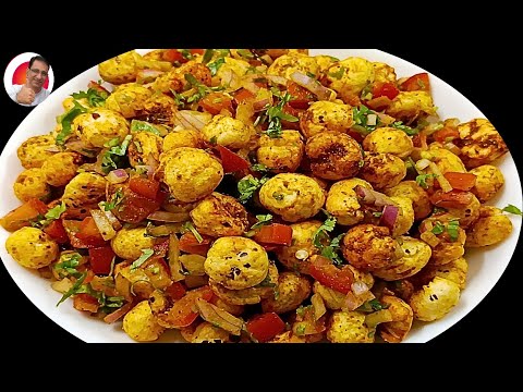 एक बार यह चटपटी मखाना चार्ट बनाकर खा ली तो बार बार खाओगे | Healthy Snack Recipe | Makhana Recipe