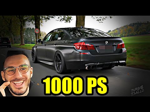 BMW M5 mit 1000 PS vom Zuschauer macht mir ANGST