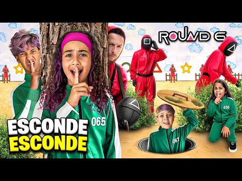 JOGAMOS O ESCONDE ESCONDE EXTREMO DO ROUND SIX NA VIDA REAL !