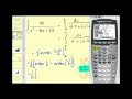 Definite Integration and Completing the Square