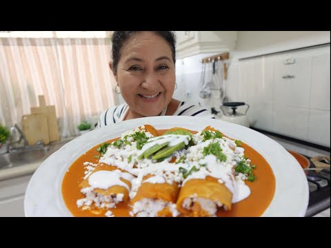 ENFRIJOLADAS de requeson ¡LA MEJOR RECETA!