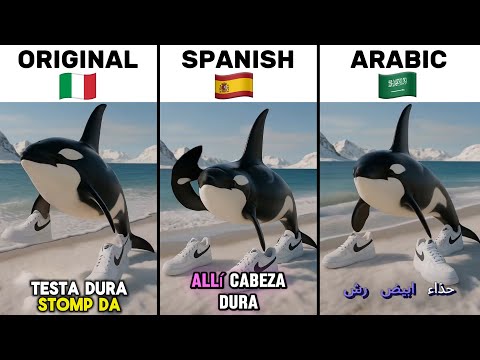 ORCALERO ORCALÀ Translate | Original vs Spanish vs Arabic