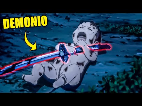🔶DEMONIO LEGENDARIO REENCARNÓ EN UNA ESPADA Y FUE POSEÍDO POR UN BEBÉ RECIÉN NACIDO | Anime RESUMIDO
