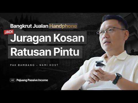 Bangkrut jualan Handphone, sekarang jadi Juragan 3 Kosan!!