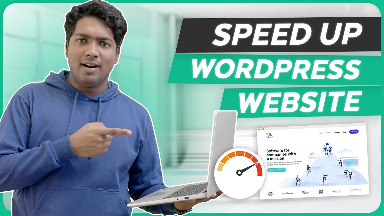#1 How to Speed Up Your WordPress Website (in just 5 steps) - Website Learners
