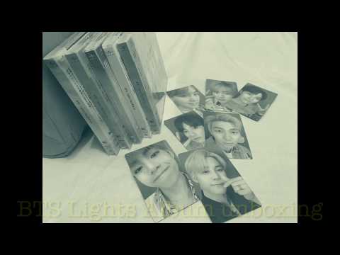 BTS Lights Album Unboxing