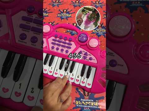 Con mi JULIANA TECLADO me salio genial!!? #jugueteriasbambi #musica #juguetes