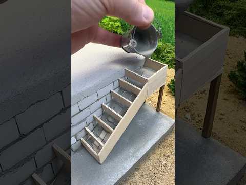 Incredible Q-Tiny house made with mini bricks part 1 #miniature #diy