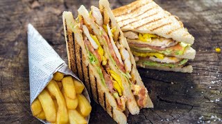 Рецепт классического Клаб-сэндвича в домашних условиях