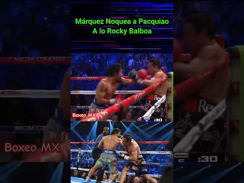 DINAMITA MÁRQUEZ Y EL NOCAUT HISTÓRICO A MANNY PACQUIAO 🔥