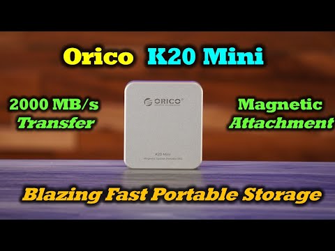 Orico K20 Mini SSD Drive - Your Portable Digital Storage Locker for Everything!