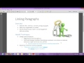 Linking Sentences and Paragraphs