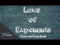 Exploring the Laws of Exponents: Zero and Base Rule