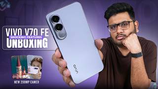 Vivo V70 FE Unboxing | 7000 mAh,200 MP!! 