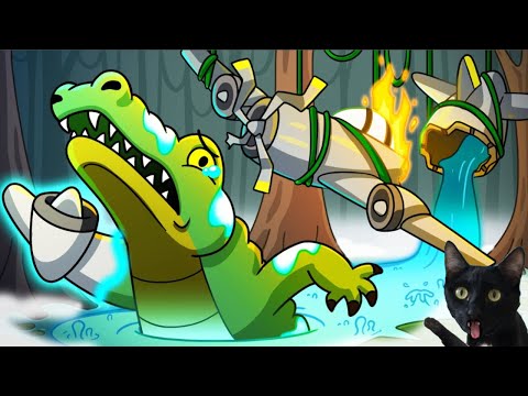 TRISTE HISTORIA DEL ORIGEN DE BOMBARDINO COCODRILO?! Italian Brainrot animación en español