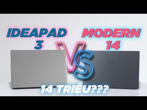 (VIETNAMESE) MSI Modern 14 851VN và Lenovo Ideapad 3 - 14tr Máy nào đáng mua??? - LaptopWorld