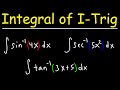 Integration of Inverse Trigonometric Functions