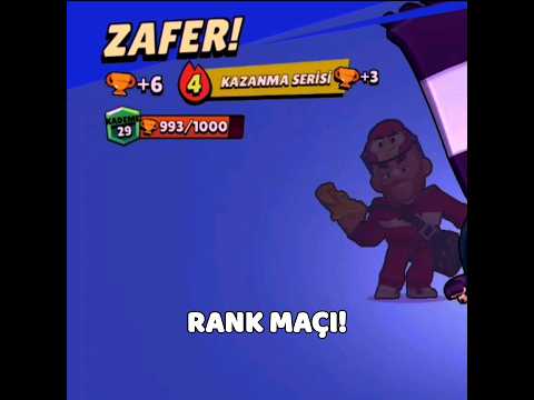 30 Rütbe Edgar Ama Çok Kolay! #brawlstars #shorts #dumagang