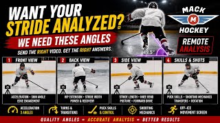 WANT YOUR STRIDE ANALYZED? WE NEED THIS ANGLES!