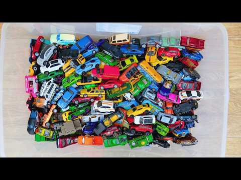 Unboxing 200 Hot Wheels and Matchbox Toy Cars - Part 2