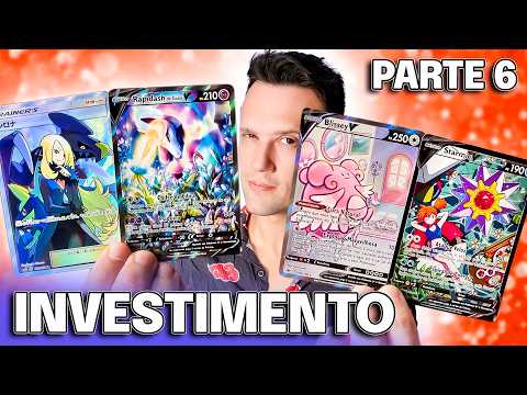 MINHAS CARTAS MAIS RARAS! INVESTIMENTO PARTE 6 | POKEMON CAPITÃO HUNTER