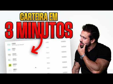 DESAFIO: montar uma Carteira de Investimentos em tempo RECORDE!