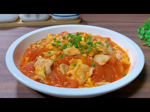 【天天相見廚房】番茄肉片炒雞蛋：營養美味，家常快手菜，十分鐘就能上桌！Tomato, Pork, and Scrambled Eggs 家裡小朋友不愛吃肉？快試下這道菜，營養又好吃，一上桌都搶著吃