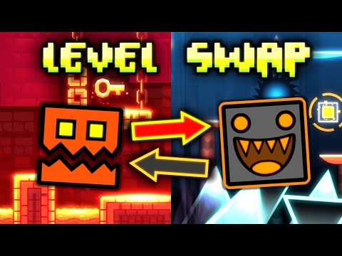 Geometry Dash LEVEL SWAP (with Colon)