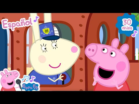 El tren Choo Choo | Canciones infantiles y rimas infantiles | Peppa Pig en Español