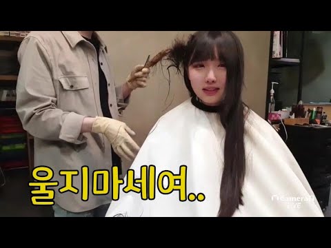 이제 울지 마세여.. 망한머리대회 보고 온 첫 번째 손님 (with 봉순님)