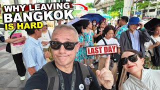 The Hardest Part of Leaving BANGKOK | Trying to Do EVERYTHING In The Last Minute #livelovethailand