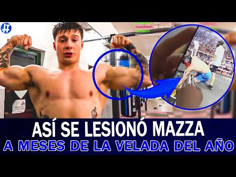 ASÍ FUE la LESIÓN de TOMAS MAZZA a MESES de LA VELADA DEL AÑO