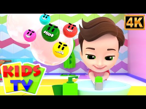 Wash Your Hands Song, ಕನ್ನಡ ಪ್ರಾಸಗಳು, Kannada Rhyme for Babies #shorts #rhymes #viral #poem #cartoon
