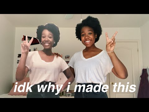 making a cardboard cut-out of myself
