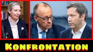 Die Rede der AfD löste eine hitzige Debatte zwischen Klingbeil und Merz aus.