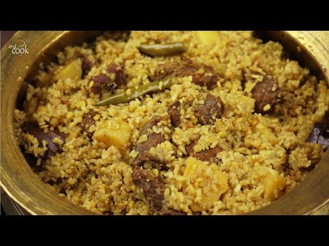 গরুর মাংসের ভুনা খিচুড়ি | Beef Bhuna Khichuri Recipe | Gorur Mangsher Khichuri । Beef Vuna Khichuri