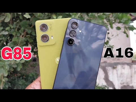 Galaxy A16 vs Moto G85 Detail Camera Comparison?