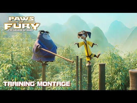 Paws of Fury: The Legend of Hank | Training Montage Clip (2022 Movie) – Paramount Pictures