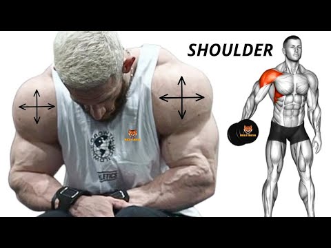 5 BEST SHOULDER WORKOUT WITH DUMBBELLS BARBELL AND CABLE ONLY AT HOME OR AT GYM