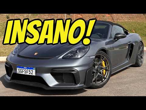 Porsche 718 Spyder RS é o CARRO MAIS LOUCO que VOCÊ JÁ VIU!