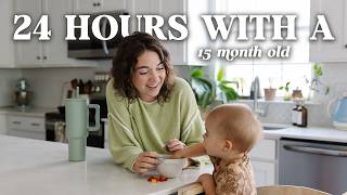 24 HOURS WITH A 1-YEAR OLD | Our Daily Routine, Navigating Weaning, Toddler Meal Ideas & Activities