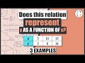 Understanding Functions and Relations