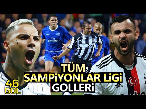 Beşiktaş'ın Şampiyonlar Ligi'nde Attığı Tüm Goller (1997 - 2022)