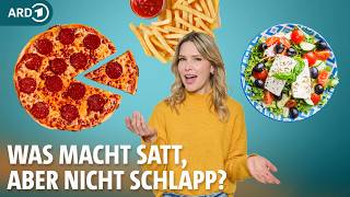 Mittagessen: Tipps für eine gesunde Mittagspause und zum Abnehmen | Dr. Julia Fischer | ARD Gesund
