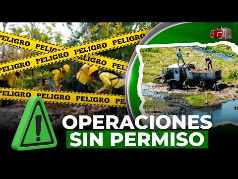 ALERTA VERDE! DELINCUENTES MEDIO AMBIENTE PELIGRAN POR OPERACIONES SIN PERMISO A SU NOMBRE