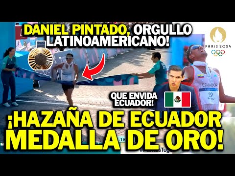 MEDALLA DE ORO PARA ECUADOR !! MEXICANOS SE RINDEN ANTE DANIEL PINTADO !! ORGULLO ECUATORIANO