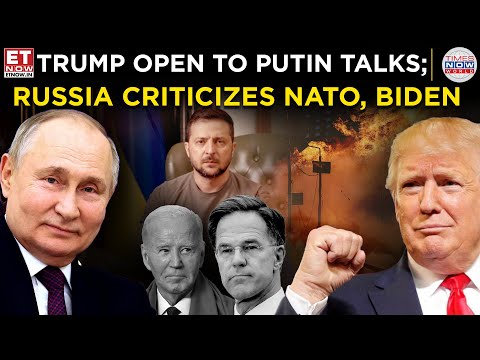 Trump Opens Door for Talks with Putin, Sparks Global Speculation and Tensions | World News | ET Now