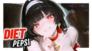 Nightcore - Diet Pepsi - Addison Rae (Lyrics)