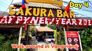 Day4 Walk around Vangvieng ຍ່າງເລາະເບິ່ງບ້ານເມືອງ